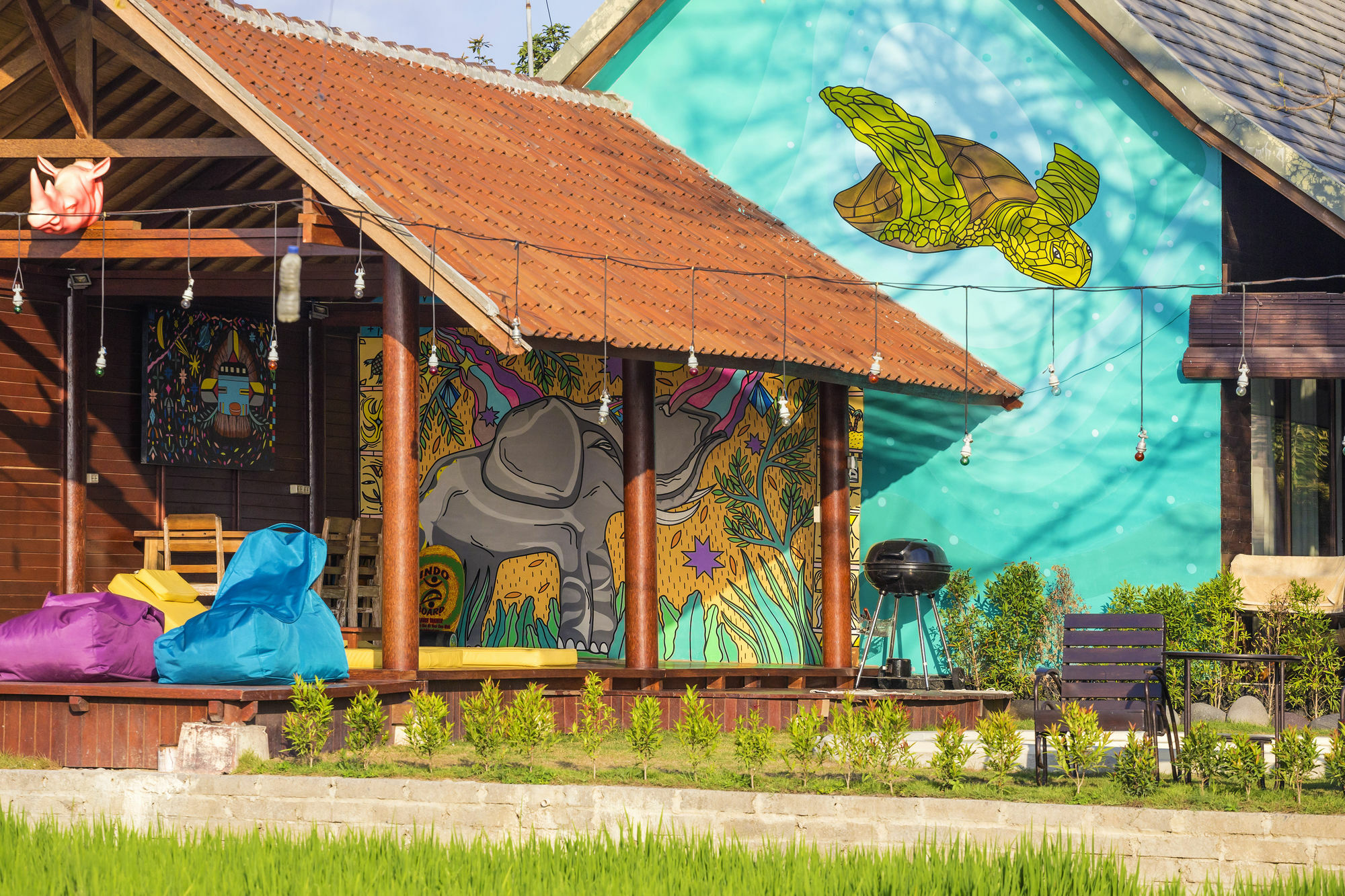 Big Brother Surf Inn Canggu Esterno foto